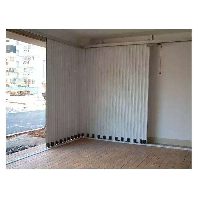 Y-TOP 2024 Customized garage sliding door motor sliding garage door curved track aluminum sliding door