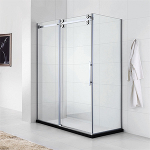 Y-TOP 2023 Sliding simple shower room modern shower doors glass shower room glass doors for houses