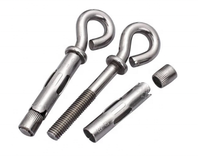 Sleeve Anchors With Ceiling Hook Bolt Expansion Concrete wall anchor with Open hooks