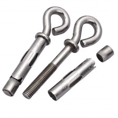 Sleeve Anchors With Ceiling Hook Bolt Expansion Concrete wall anchor with Open hooks