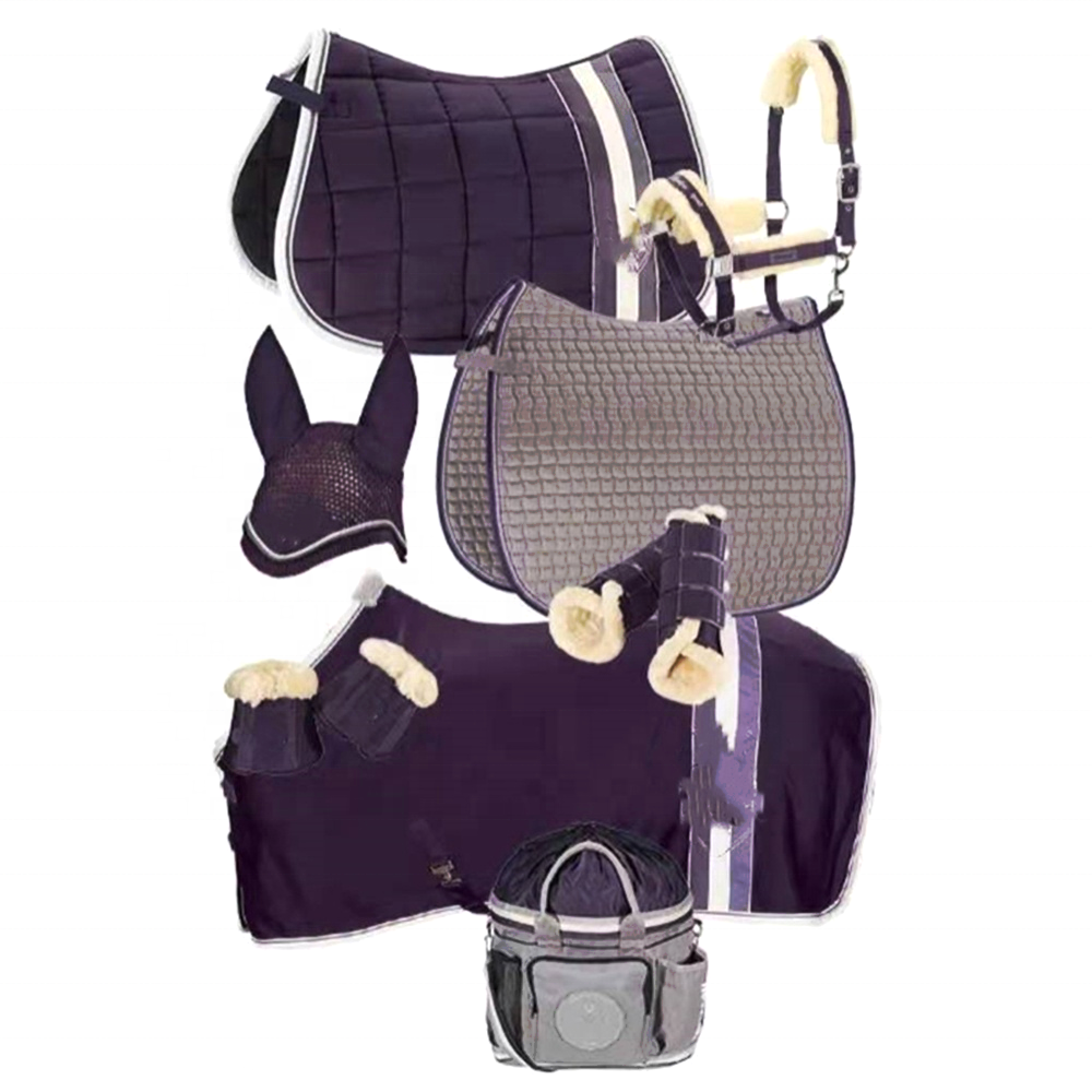 Full Size Custom Design  s s  hot horse saddle pad set