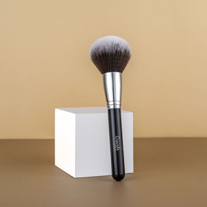 Synthetic Hair Contour Cosmetic Vegan 1Pcs Loose Powder Brush Refillable