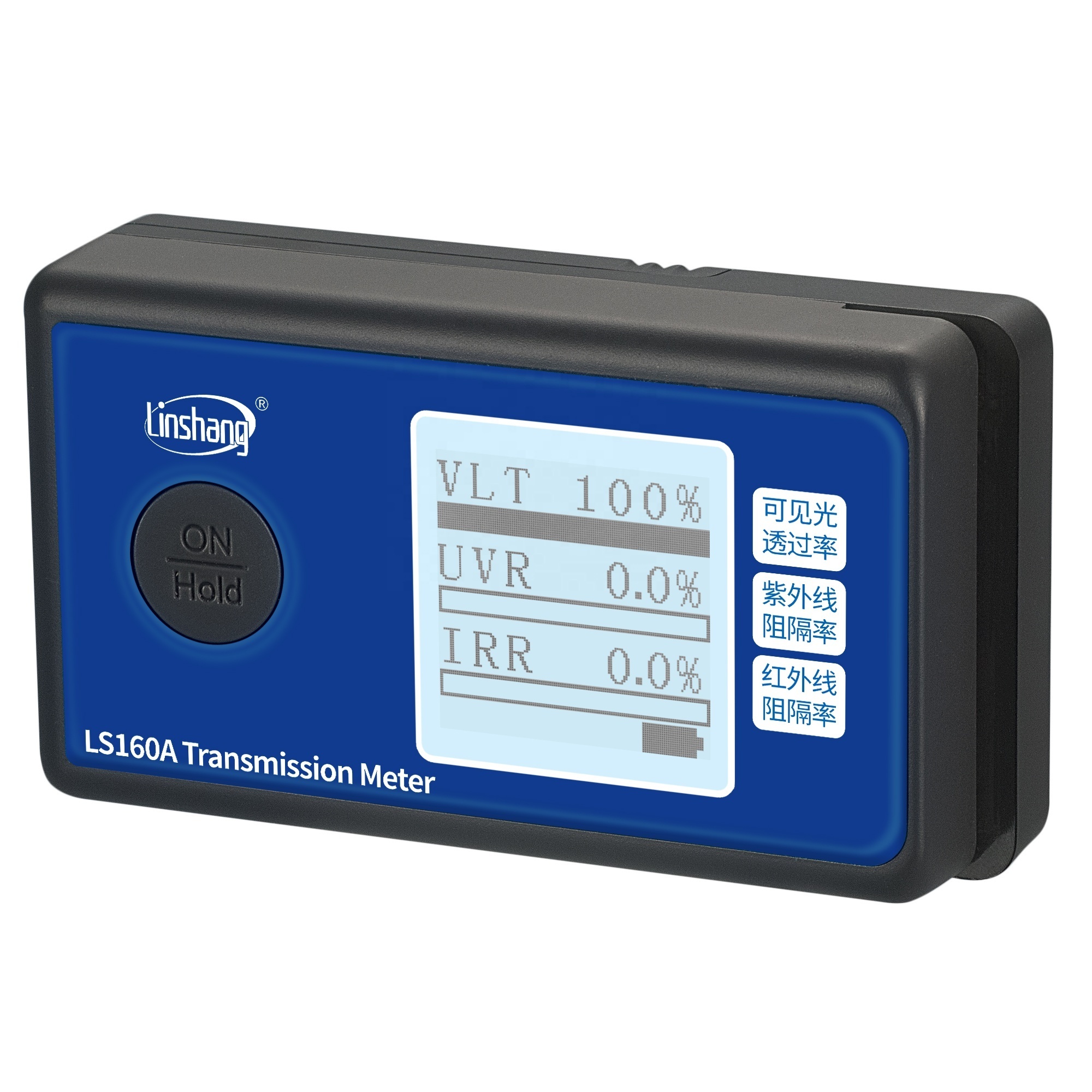 LS160A Solar Film Transmission Meter Light Transmittance Meter UV IR rejection Meter Window Tinting Tester