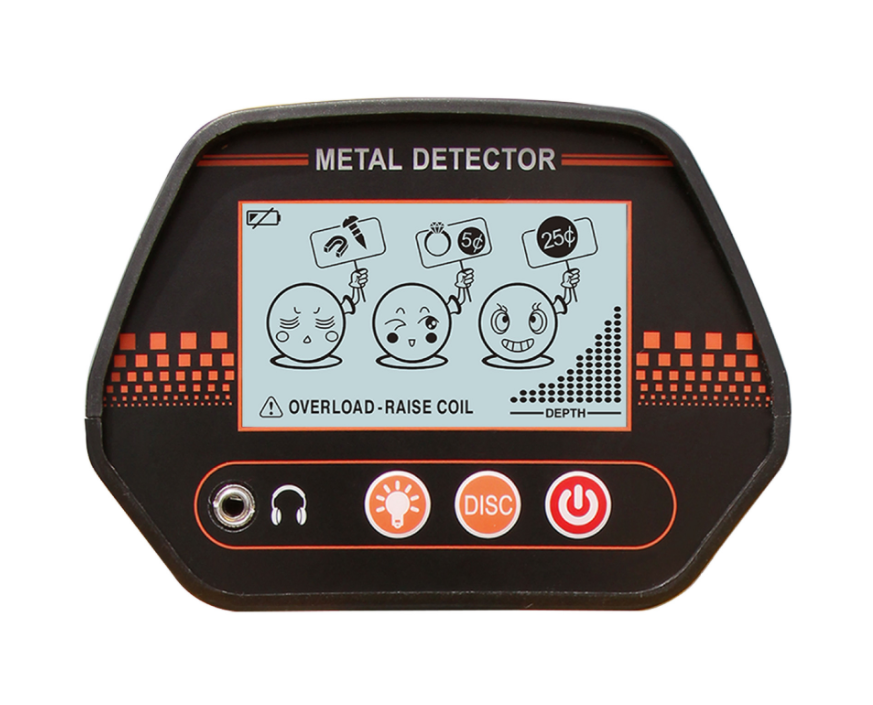 High Sensitivity Underground Metal Detector MD-4070 LCD Jewelry Treasure Gold Metal Finder with 7.8 inch waterproof Search Coil