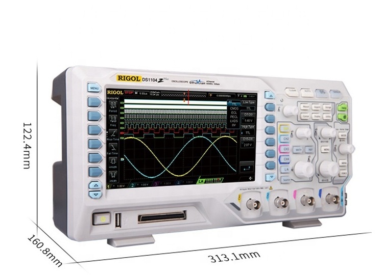 DS1054Z 50MHz Digital Oscilloscope 4 Analog Channels 50MHz Bandwidth 12Mpts Memory Digital Scopemeter