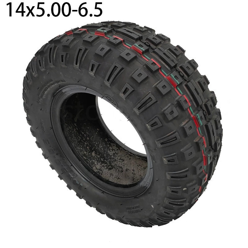 14 Inch Tubeless Tyre 14x5.00-6.5 for Go-Kart Scooters Motorcycle FLJ K6 Tire Vacuum Tyre Wheel Scooter 14*5.00-6.5