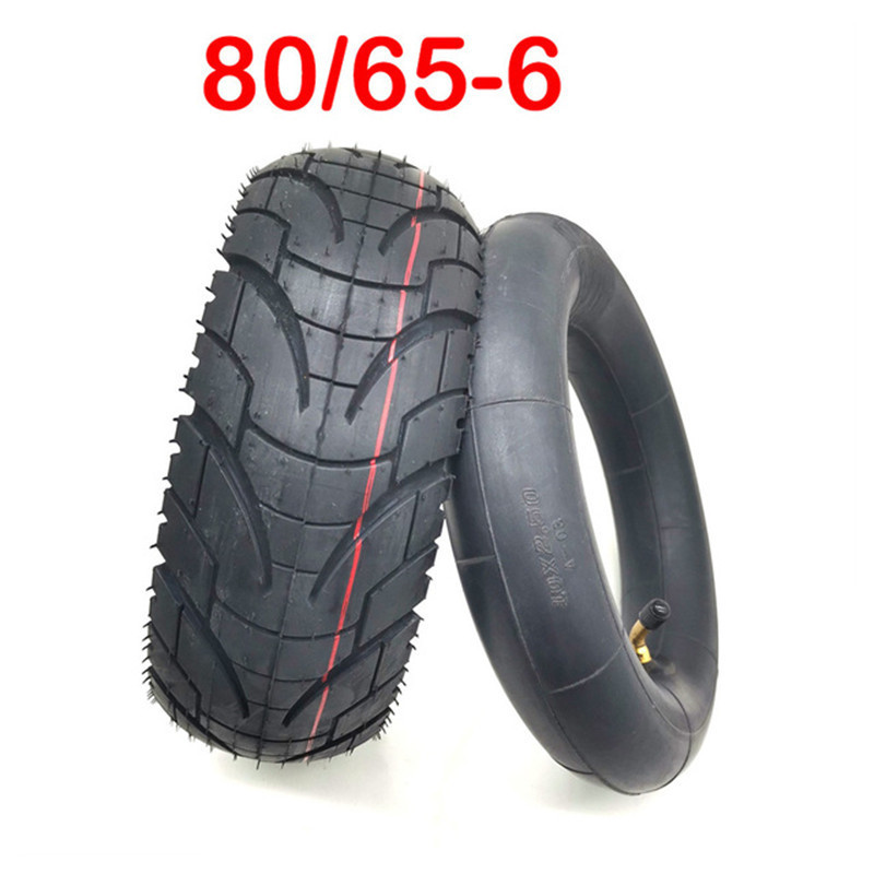 10 Inch Electric Scooter Off Road 80/65-6 Snow Tire Ice Tyre Inner Tube for Electric Scooter 10 Zero 10X 10*3.0 255x80