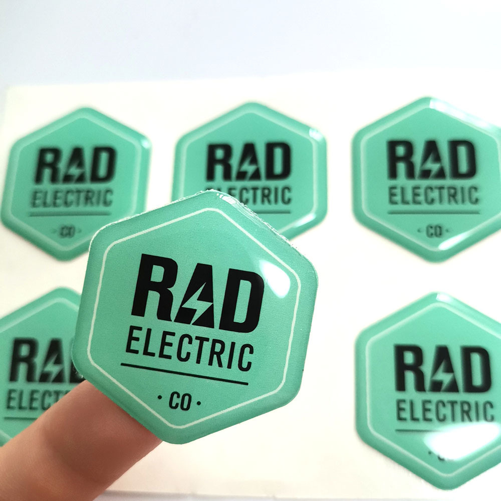 Dome label type 3d resin dome stickers epoxy sticker