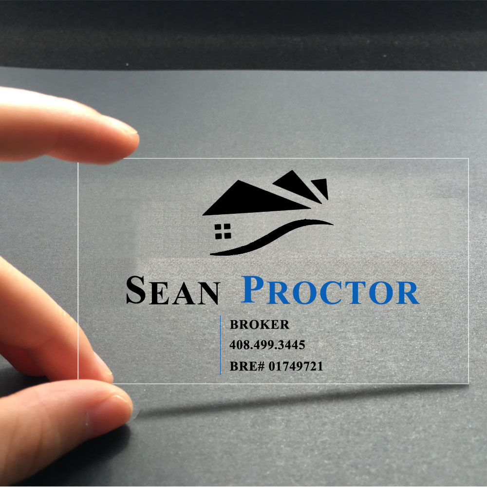 Volume supply superior quality printing plastic transparent led business card