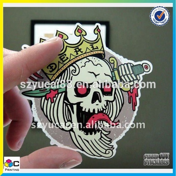 High quality custom Cheap Die Cut Waterproof window stickers decal