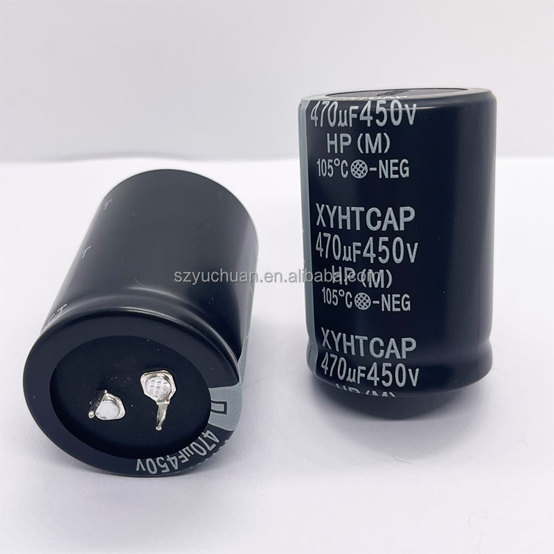 New and original  Capacitor 400V 470 microfarad volume 35*50 welding machine capacitor 450v470uf