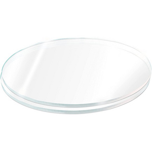 4 Inch 6 Inch Clear Round Acrylic for Painting Transparent Acrylic Discs 0.125" Thick Clear Round Acrylic Circle Sheets