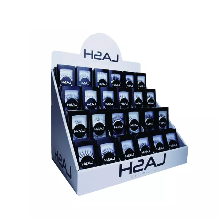 Acrylic eyelashes Display Stand Customized Acrylic Cosmetics Display Stand with Logo Acrylic Lash Display Stand