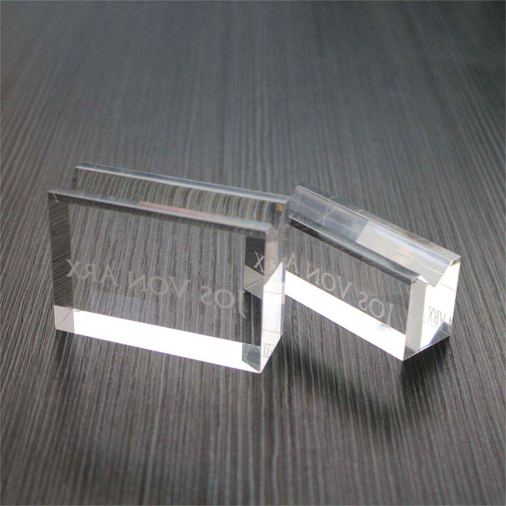 Solid Acrylic Pen Collections Holder Single Perspex Ballpoint Pen Stand Fountain Pen Display Block