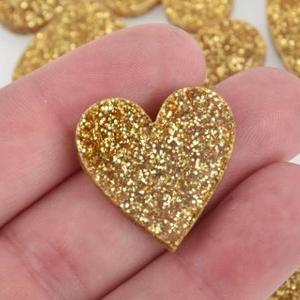 Heart Shape Acrylic Wedding Favor Decoration Sprakle Glitter Laser Cut Lucite Table Centerpiece Gift