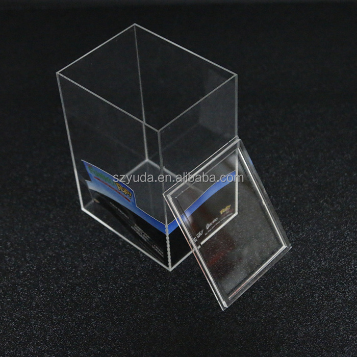 Auto Locking Acrylic Figure Box Stackable Acrylic Display Case Dust Protection Funko POP Protector