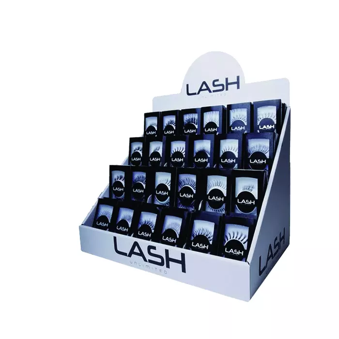 Acrylic eyelashes Display Stand Customized Acrylic Cosmetics Display Stand with Logo Acrylic Lash Display Stand