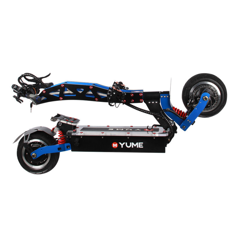 YUME Chinese adult 7000W offroad foldable  electric scooter  dual motor 2 wheel electric step wholesale