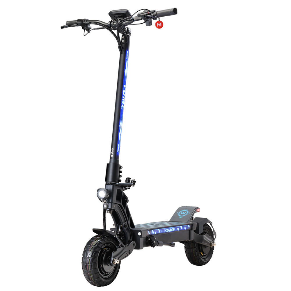 YUME  HAWK new arrival 60v 2400w dual motor adult electric scooter 10 inch off road tire e scooter 2000w  for wholesale