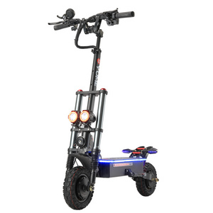 YUME Y10  52v 2400w electric scooters free shipping  folding 10 inch fat tire electric motorcycle scooter 2000w  for adults