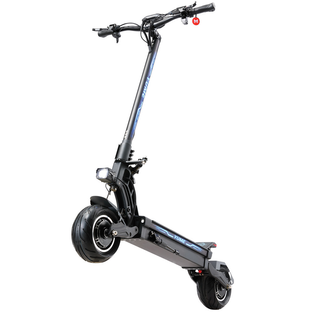 YUME HAWK Pro US Stock 10*4.5 inch road  tire electric scooters 2 wheel folding Adult  fat tire 60v 6000w scooter