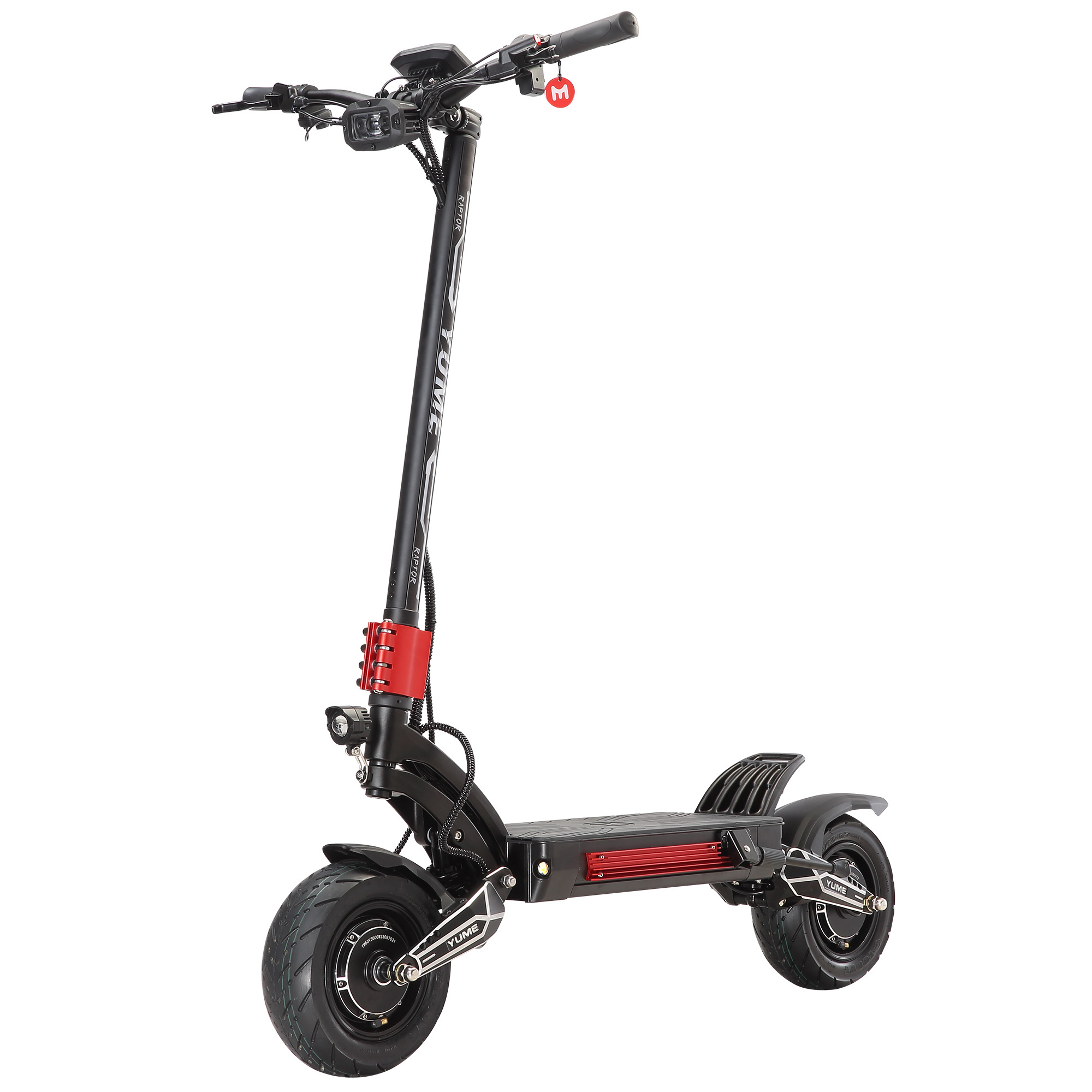 YUME Raptor Chinese factory 60v 11 inch fat tire scooter electric adult US EU warehouse E scooter