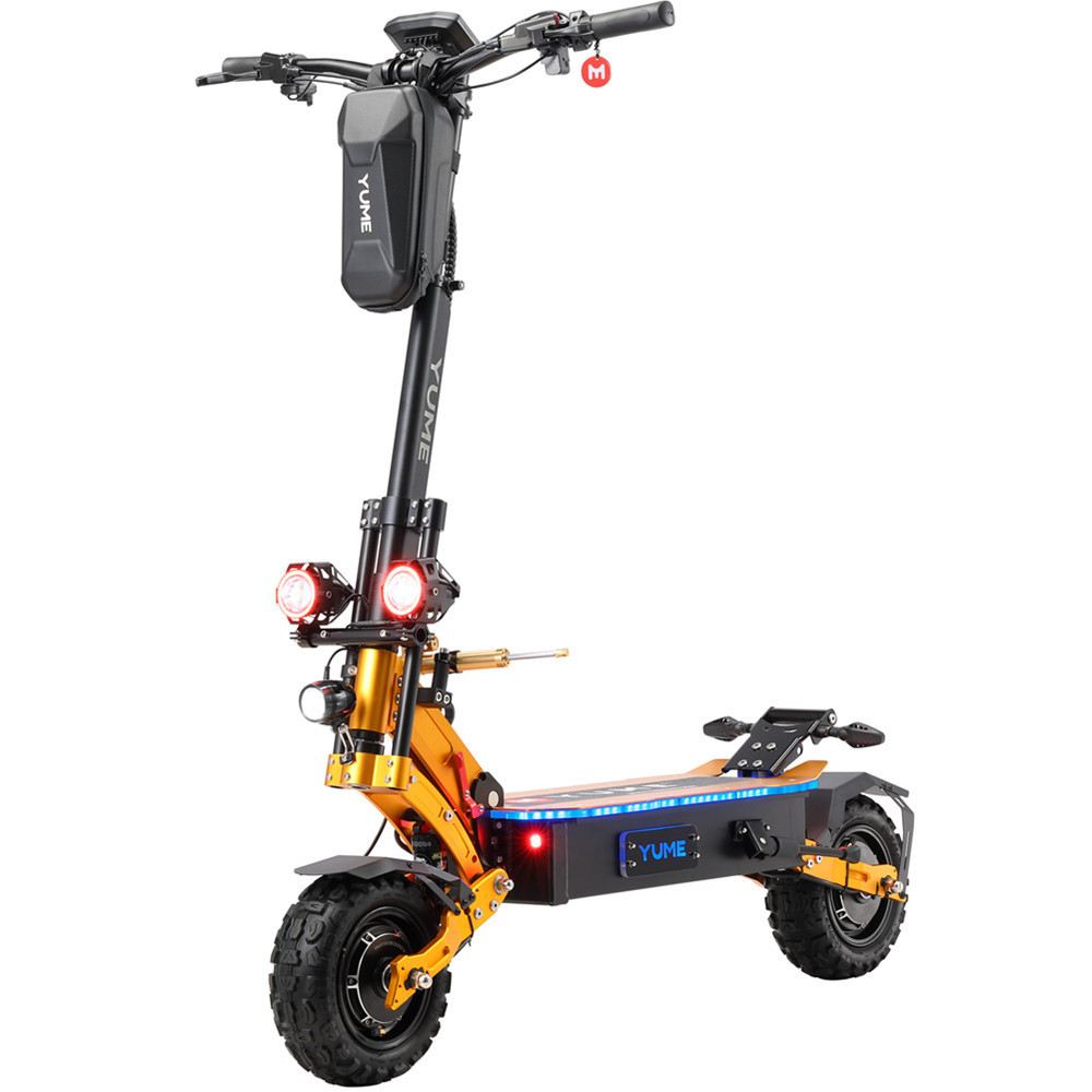 YUME  New arrival 60V5000W 6000w dual motor foldable fat tire adult motorcycle electric scooter 5000w