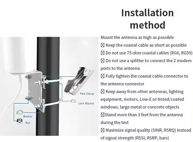 12dBi High Gain 4G Outdoor Log Periodic Antenna 2G 3G 4G LTE Signal Booster BroadBand 700-2700MHz LPDA Antenna