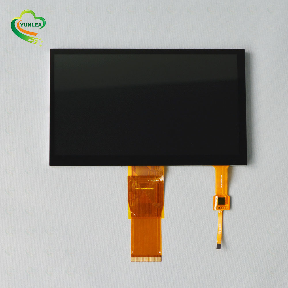 NO MOQ 7 inch outdoor display lcd 1000 nits lvds oled display capacitive