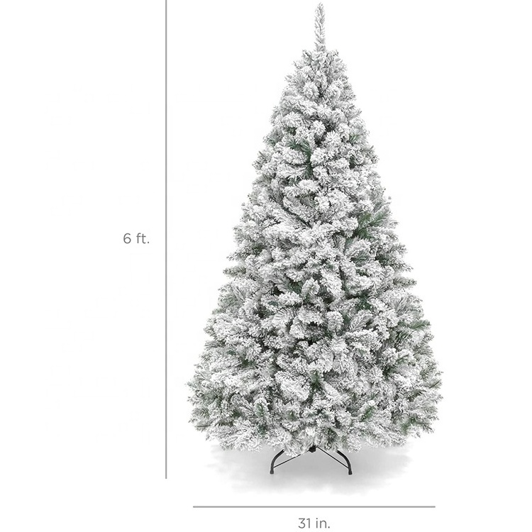 China Manufacturer Wholesale White Powder Snowing Decorative Christmas Tree