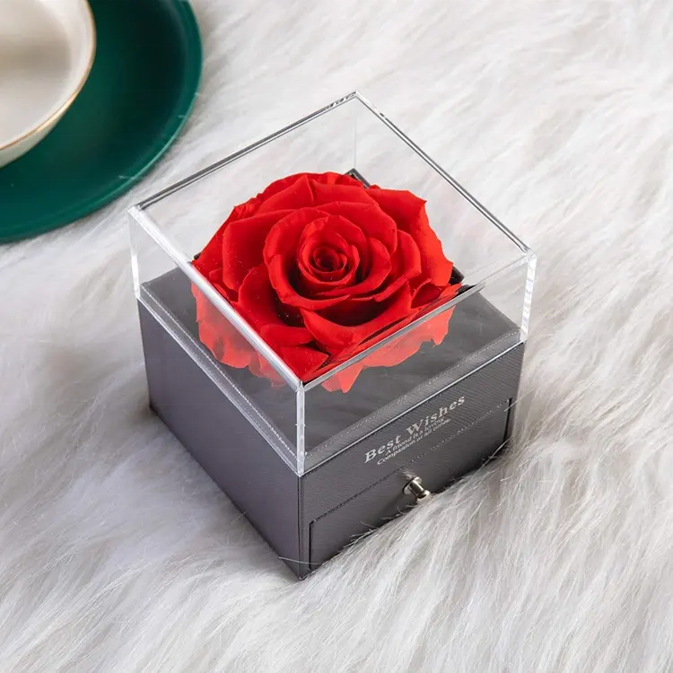 Best selling products 2023 new valentines lover's gifts soap rose flower