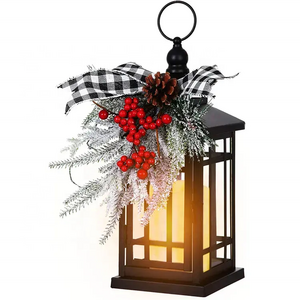 New product ideas 2024 wholesale metal hollow hanging vintage candle lantern for christmas decor