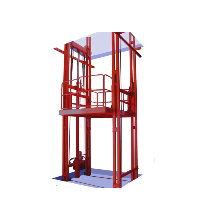 Hydraulic Warehouse Wall Mounted Building Small Cargo Lift  Freight Elevator For Warehouse Use