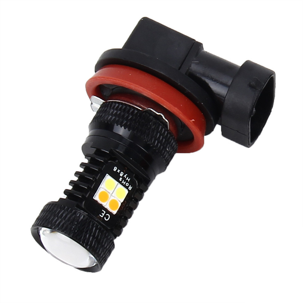 Quality H8 H9 H11 3030 16SMD12V 24V Led Headlight Bulbs Cars Fog Light Super Bright