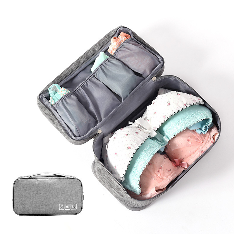 Waterproof Oxford Fabric Clothes Storage Bag Organizer Bra Underwear Travel Bag for Travelling