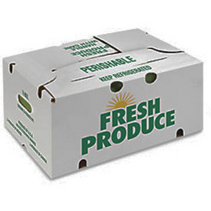 Custom waxed cardboard boxes produce vegetable boxes waxed freezer boxes