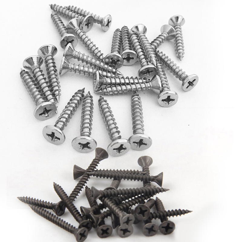 Factory customized screws hardware titanium aluminum screw brass black custom non-standard stainless steel machine screw