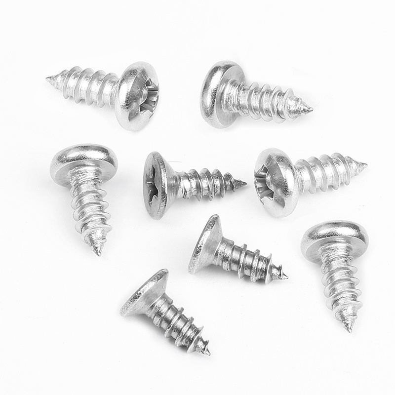 DIN965 Countersunk Head Screw Cross Recessed Phillips Flat Head Bolt Brass Machine Screws Color Zinc Plating Blue White Bolts