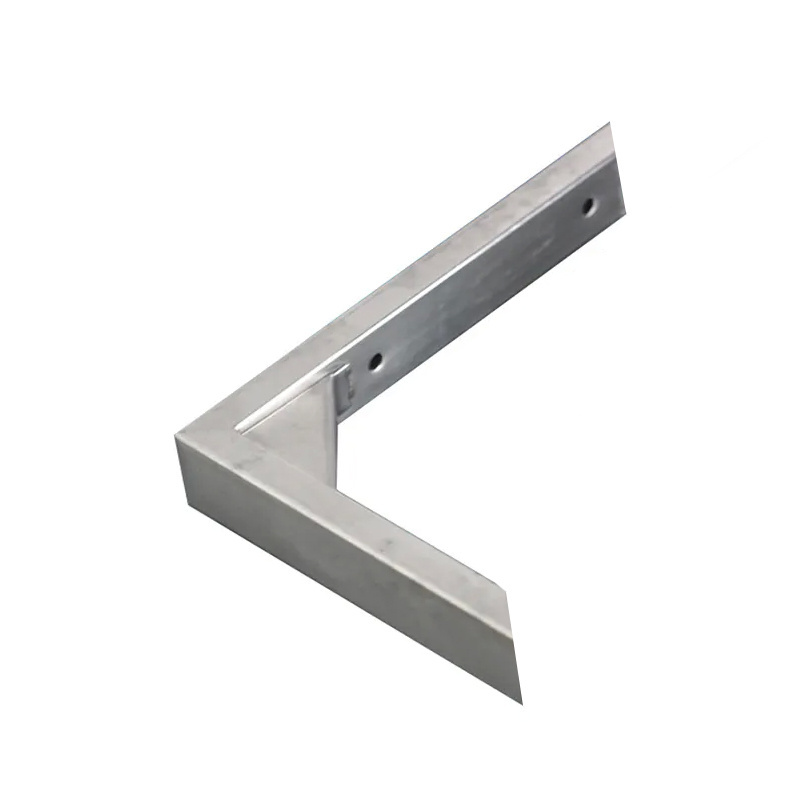 Wholesale Furniture Hardware Custom Floating Stainless Steel L Corner Bracket Mounting Folding Shelf Wall Brackets