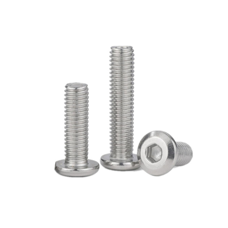 China Factory Wholesale Customized Thread Forming Screw Full Thread Stainless Steel Hex Allen Key Bolt Screw