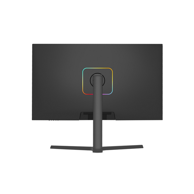 32 Inch QHD/UHD Gaming Monitor with Lifting, Rotate, Pitch Adjustable Bracket and RGB Lighting on Back Side Supporting OEM