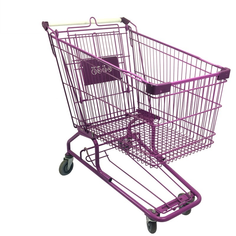 American supermarket shopping cart super shopping trolleys