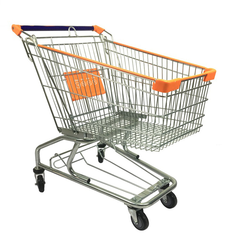 American supermarket shopping cart super shopping trolleys