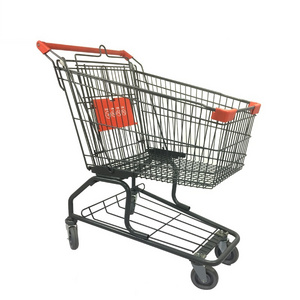 American supermarket shopping cart super shopping trolleys