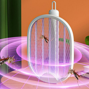 The High Quality Foldable Electronic Mosquito Killer Bat Fly Swatter Handheld Bug Zapper Racket