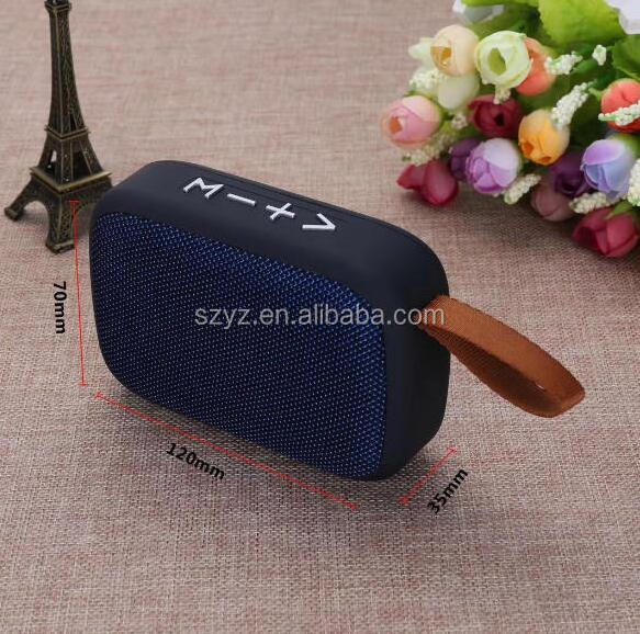 Outdoor Exercise Handheld Essential Radio Rechargeable Battery Portable Blue tooth Speaker With Fm Radio