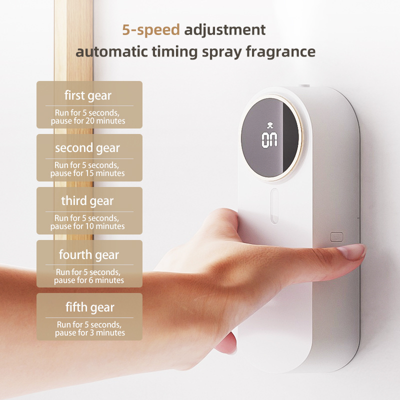 Potable Popular Timer Air Freshener Dispenser,Automatic Aroma Diffusion, Plastic Air Scenting Machine