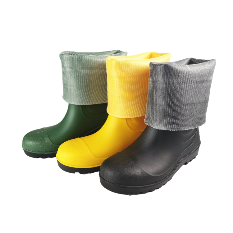 LZYZ Custom LOGO Wholesale wellies work water boots rubber riding boots rain boots