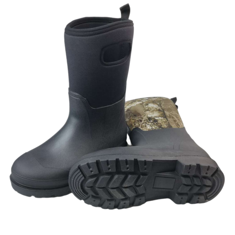 Waterproof OEM Factory Soft Camouflage Boot Hunting Gum Men's Hunting Boots Tall for Men