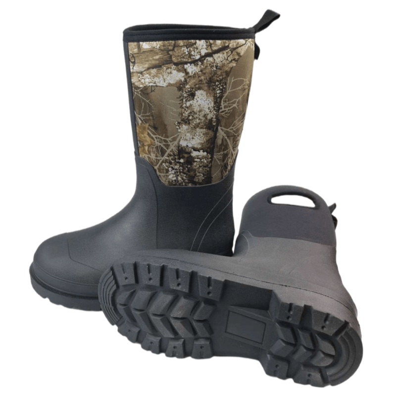 Waterproof OEM Factory Soft Camouflage Boot Hunting Gum Men's Hunting Boots Tall for Men